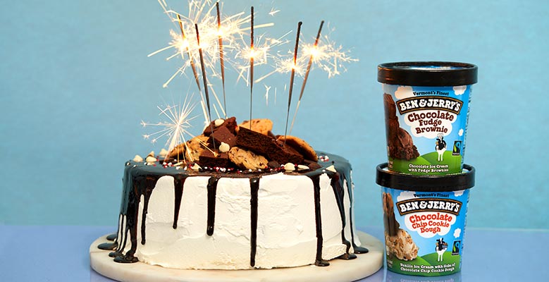 Ben and jerry's ice hot sale cream cake
